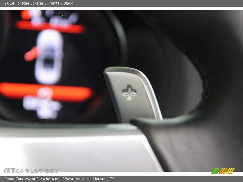 White / Black 2014 Porsche Boxster S