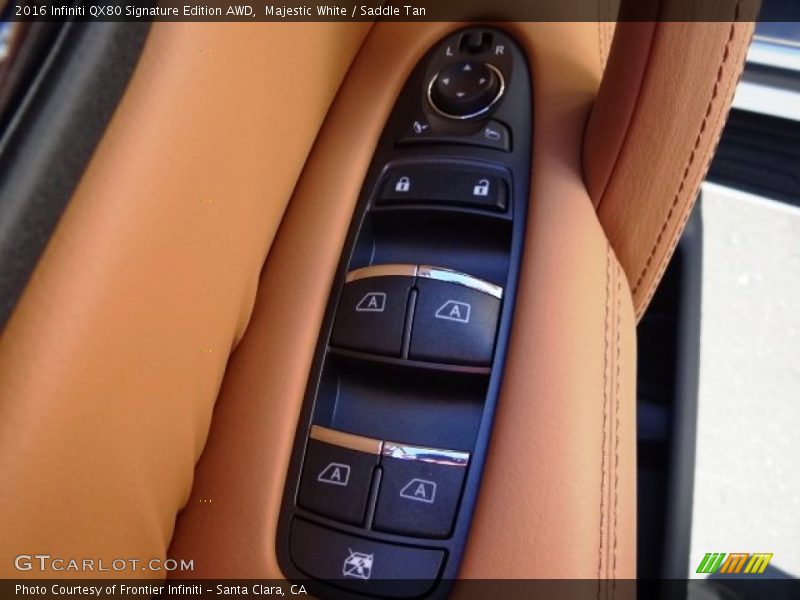 Controls of 2016 QX80 Signature Edition AWD