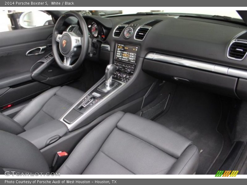 White / Black 2014 Porsche Boxster S