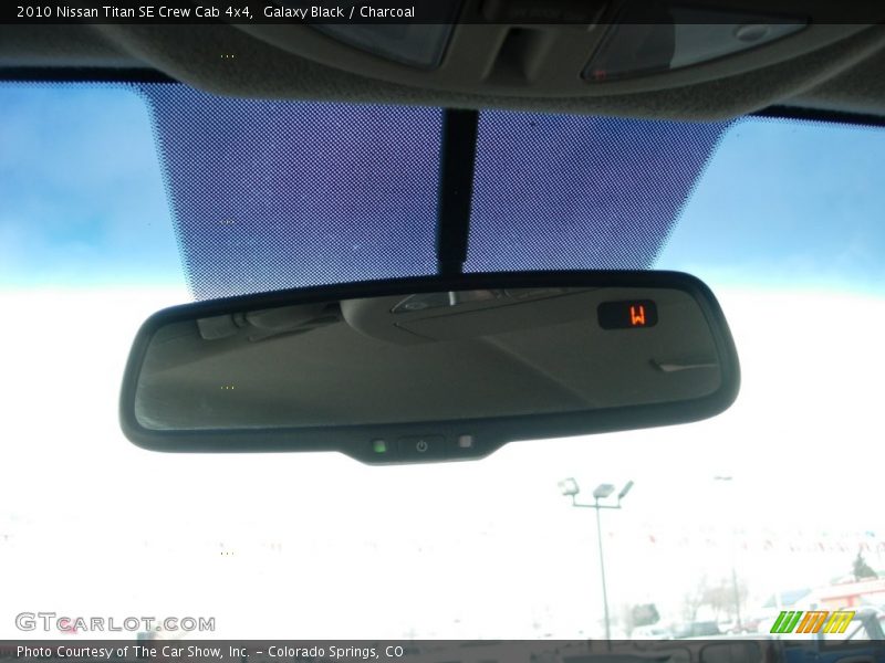 Galaxy Black / Charcoal 2010 Nissan Titan SE Crew Cab 4x4