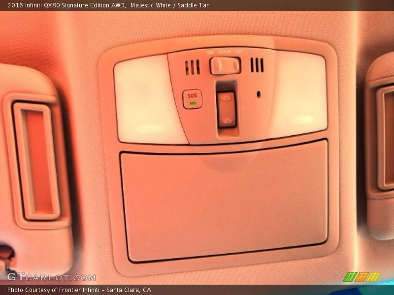 Controls of 2016 QX80 Signature Edition AWD