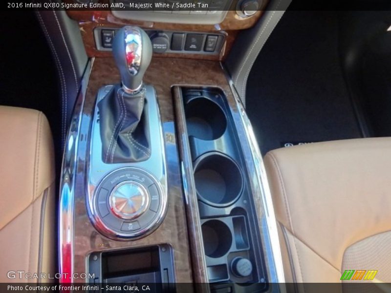  2016 QX80 Signature Edition AWD 7 Speed ASC Automatic Shifter