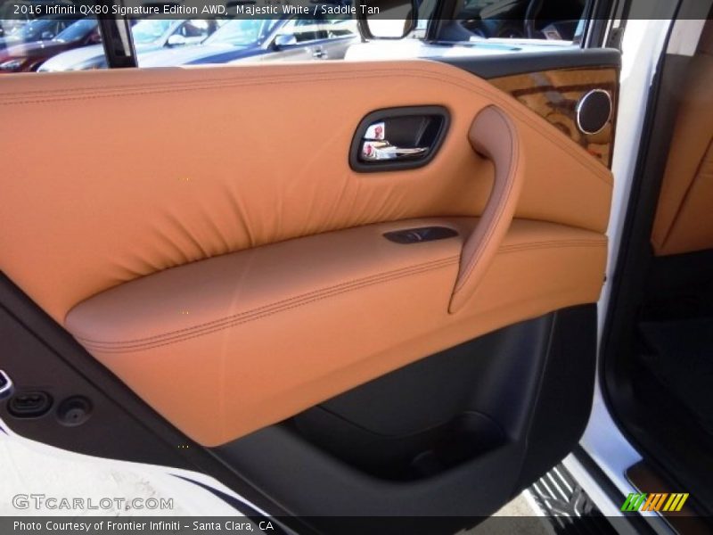 Door Panel of 2016 QX80 Signature Edition AWD