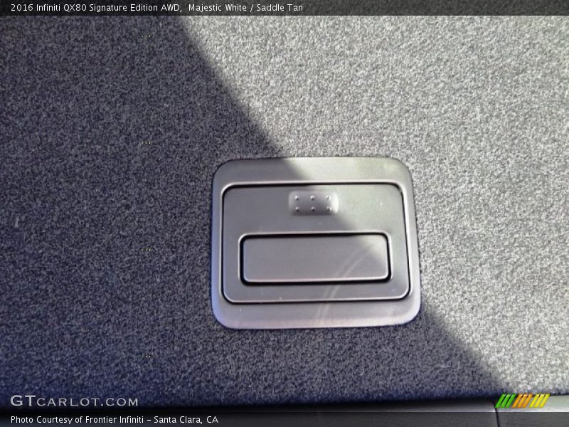 Majestic White / Saddle Tan 2016 Infiniti QX80 Signature Edition AWD