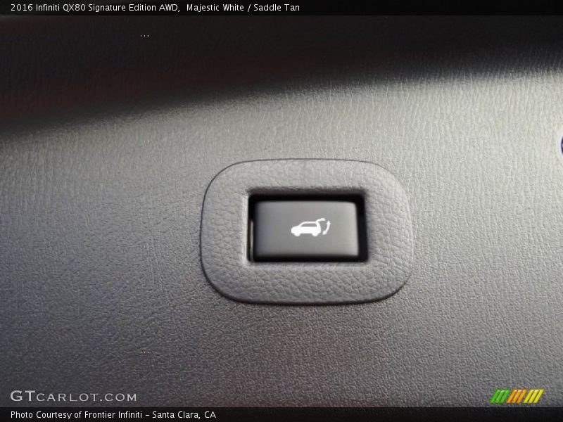 Controls of 2016 QX80 Signature Edition AWD