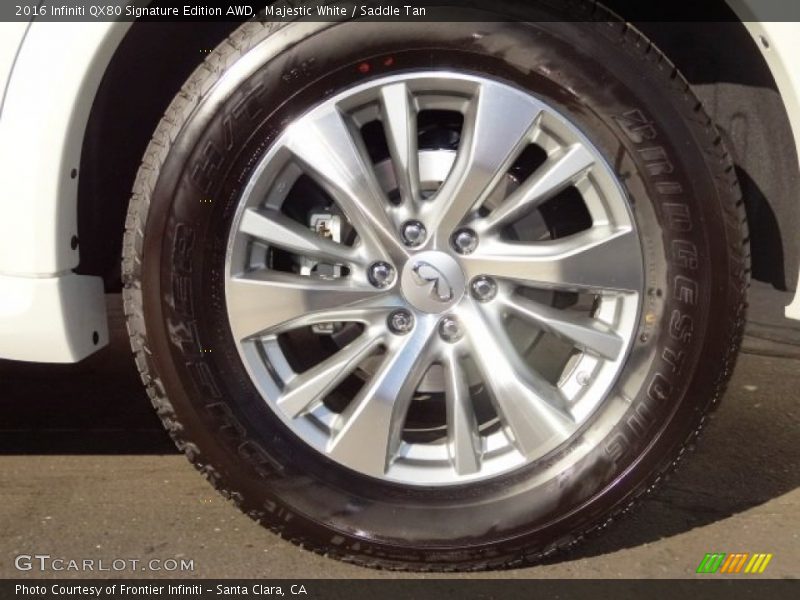  2016 QX80 Signature Edition AWD Wheel