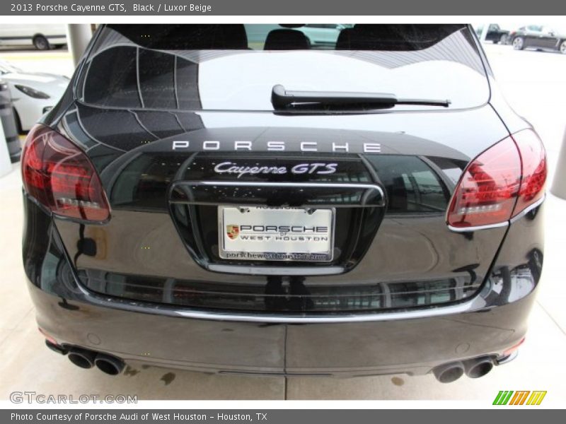 Black / Luxor Beige 2013 Porsche Cayenne GTS