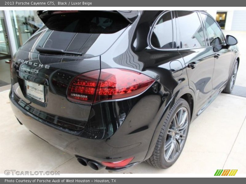 Black / Luxor Beige 2013 Porsche Cayenne GTS