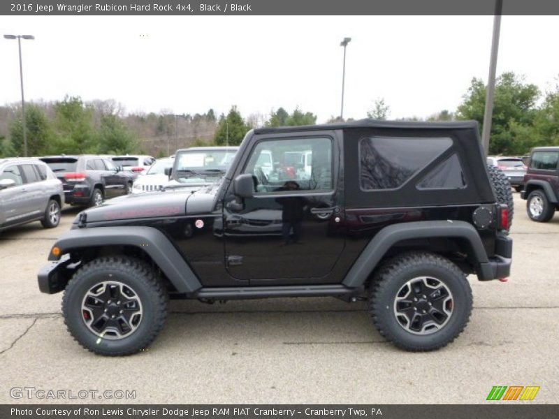  2016 Wrangler Rubicon Hard Rock 4x4 Black