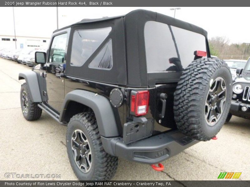  2016 Wrangler Rubicon Hard Rock 4x4 Black