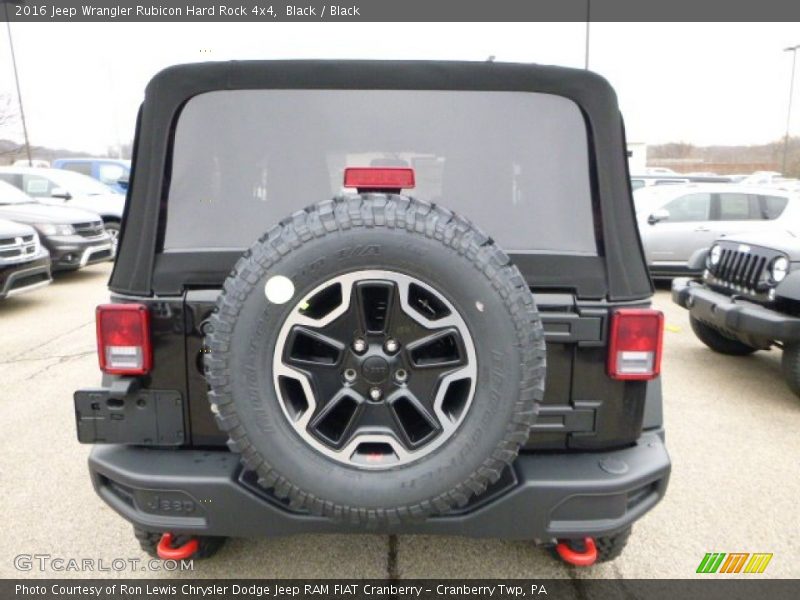 Black / Black 2016 Jeep Wrangler Rubicon Hard Rock 4x4