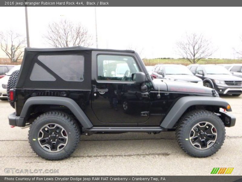  2016 Wrangler Rubicon Hard Rock 4x4 Black