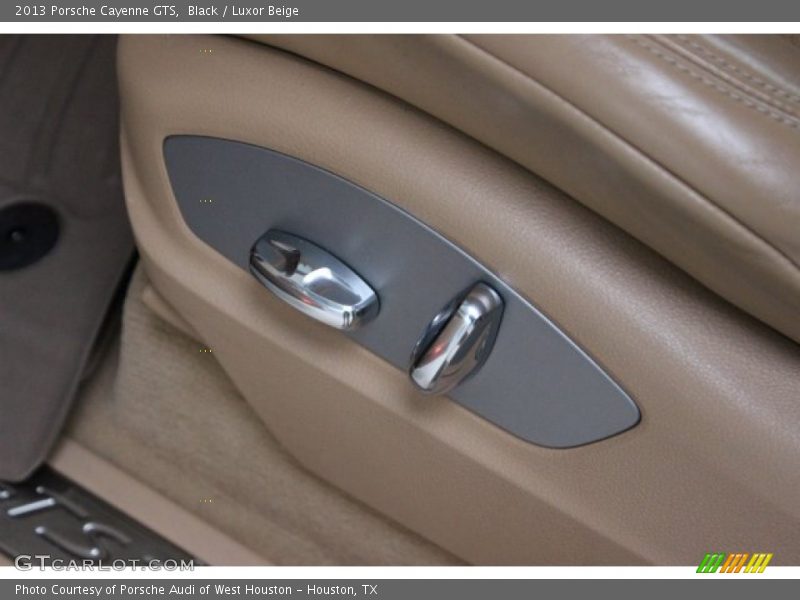 Black / Luxor Beige 2013 Porsche Cayenne GTS
