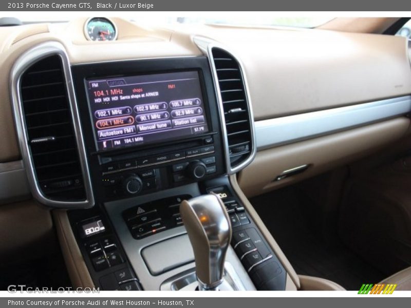 Black / Luxor Beige 2013 Porsche Cayenne GTS