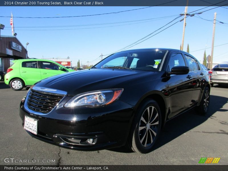 Black Clear Coat / Black 2014 Chrysler 200 Touring Sedan
