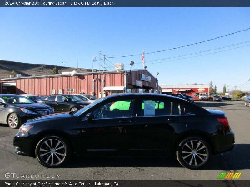 Black Clear Coat / Black 2014 Chrysler 200 Touring Sedan