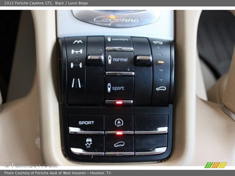 Black / Luxor Beige 2013 Porsche Cayenne GTS