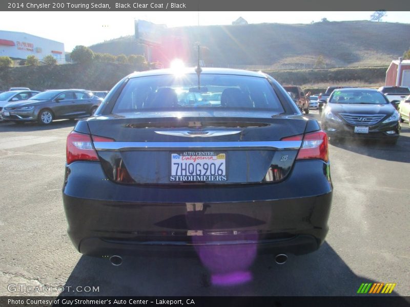 Black Clear Coat / Black 2014 Chrysler 200 Touring Sedan