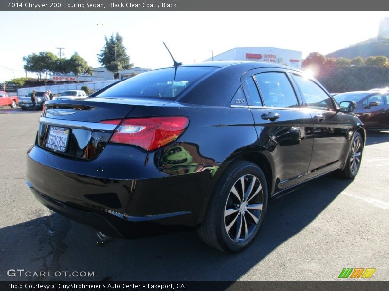 Black Clear Coat / Black 2014 Chrysler 200 Touring Sedan