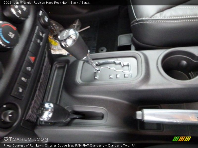 Black / Black 2016 Jeep Wrangler Rubicon Hard Rock 4x4