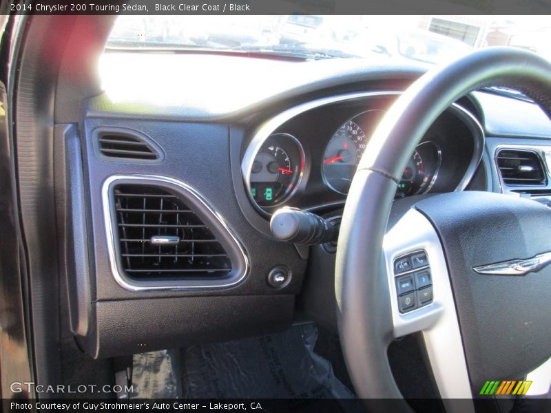 Black Clear Coat / Black 2014 Chrysler 200 Touring Sedan