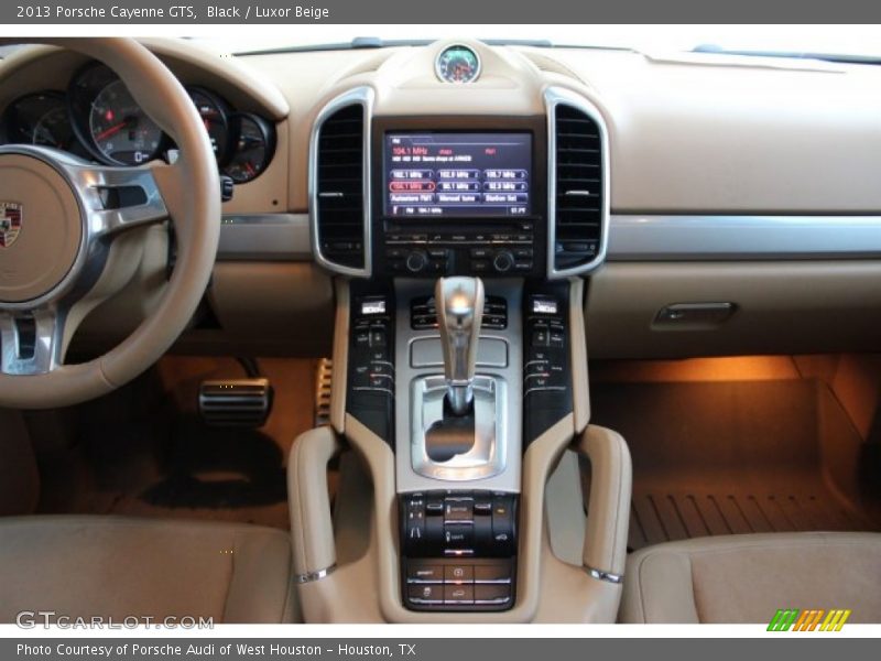 Black / Luxor Beige 2013 Porsche Cayenne GTS