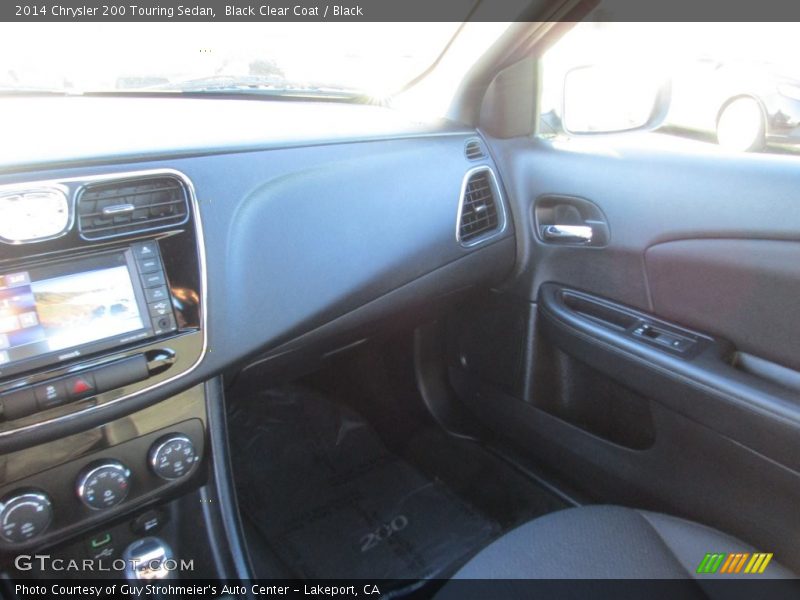 Black Clear Coat / Black 2014 Chrysler 200 Touring Sedan