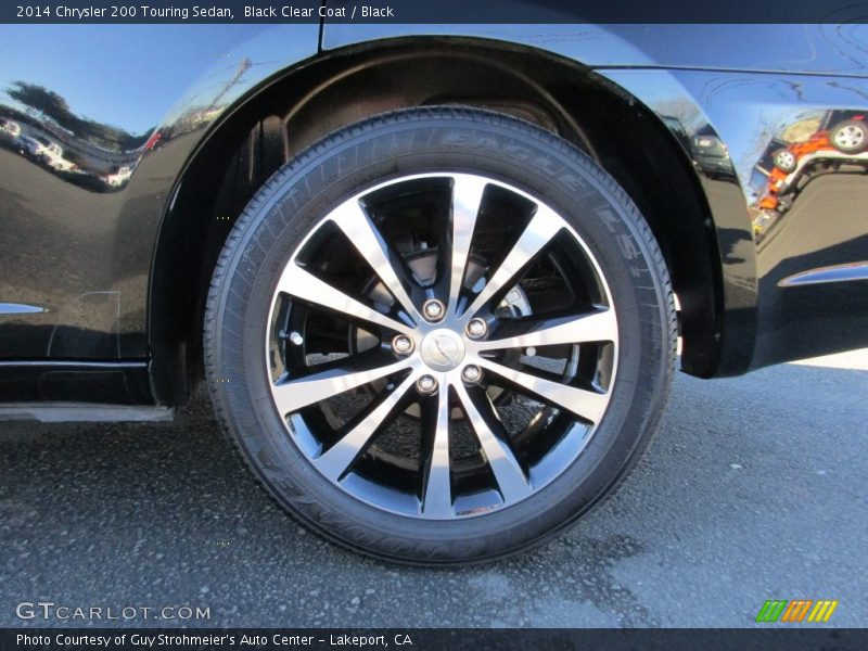 Black Clear Coat / Black 2014 Chrysler 200 Touring Sedan