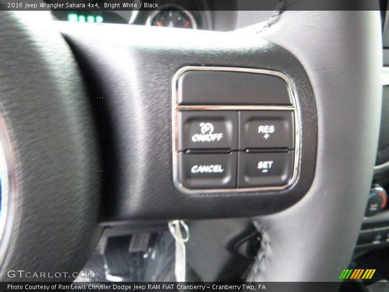Bright White / Black 2016 Jeep Wrangler Sahara 4x4