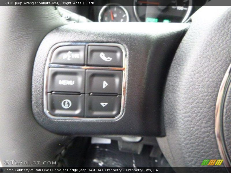 Bright White / Black 2016 Jeep Wrangler Sahara 4x4