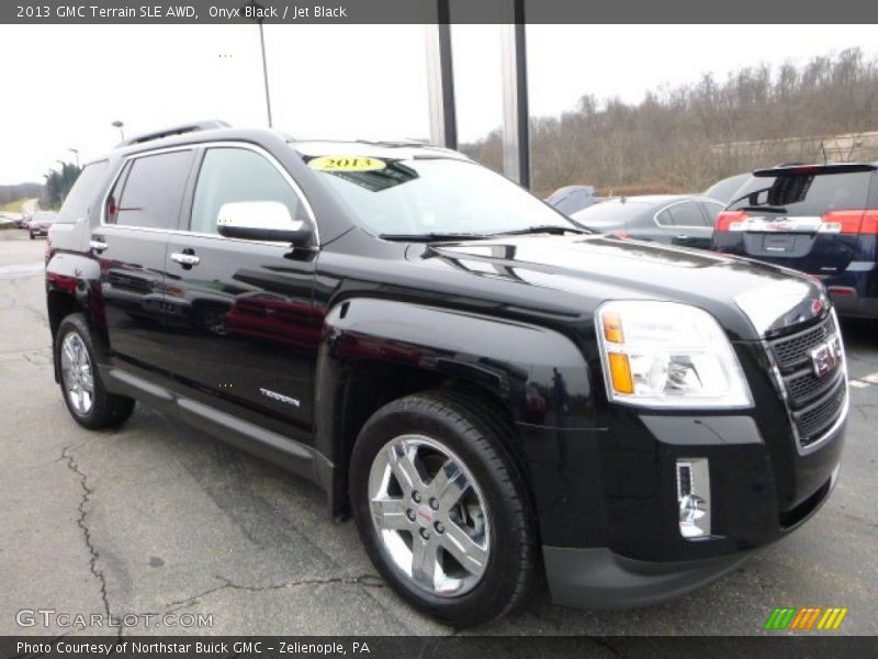 Onyx Black / Jet Black 2013 GMC Terrain SLE AWD