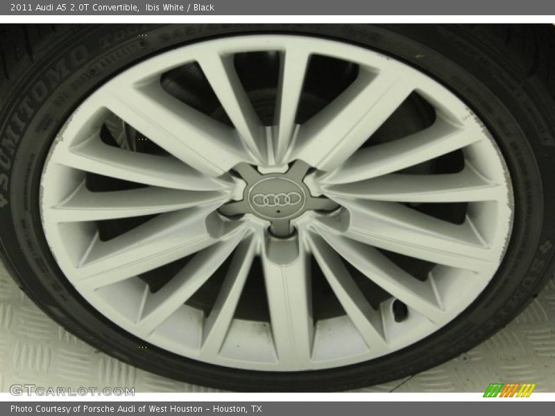 Ibis White / Black 2011 Audi A5 2.0T Convertible