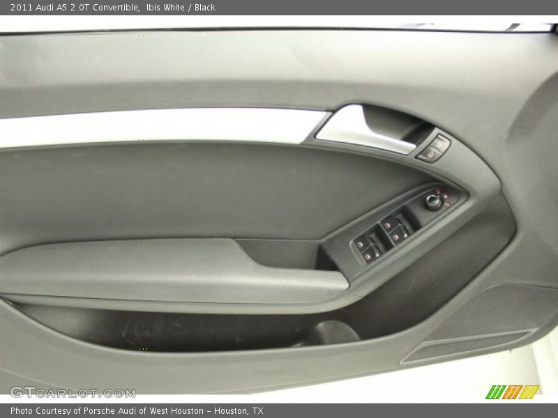 Ibis White / Black 2011 Audi A5 2.0T Convertible