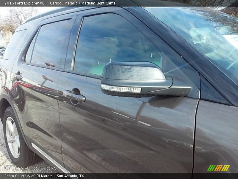 Caribou Metallic / Medium Light Camel 2016 Ford Explorer XLT