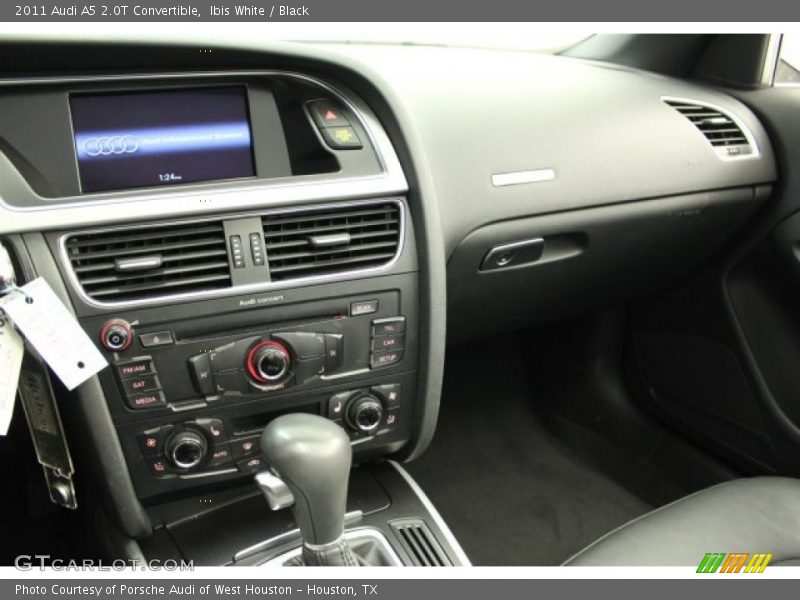 Ibis White / Black 2011 Audi A5 2.0T Convertible