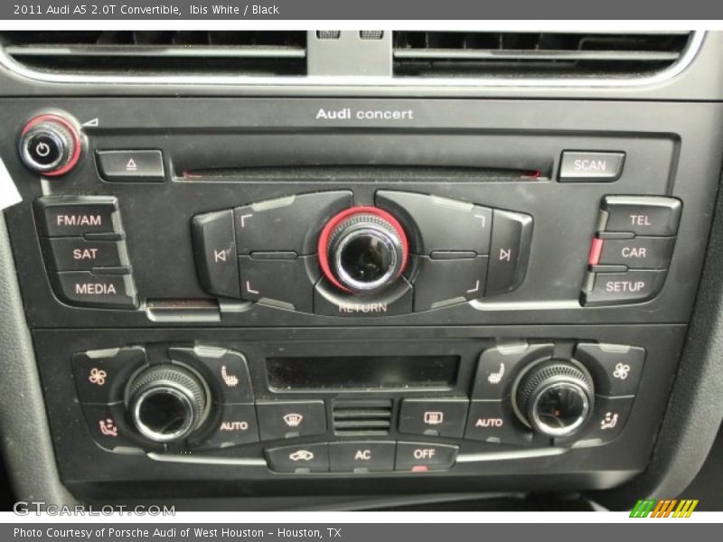 Ibis White / Black 2011 Audi A5 2.0T Convertible