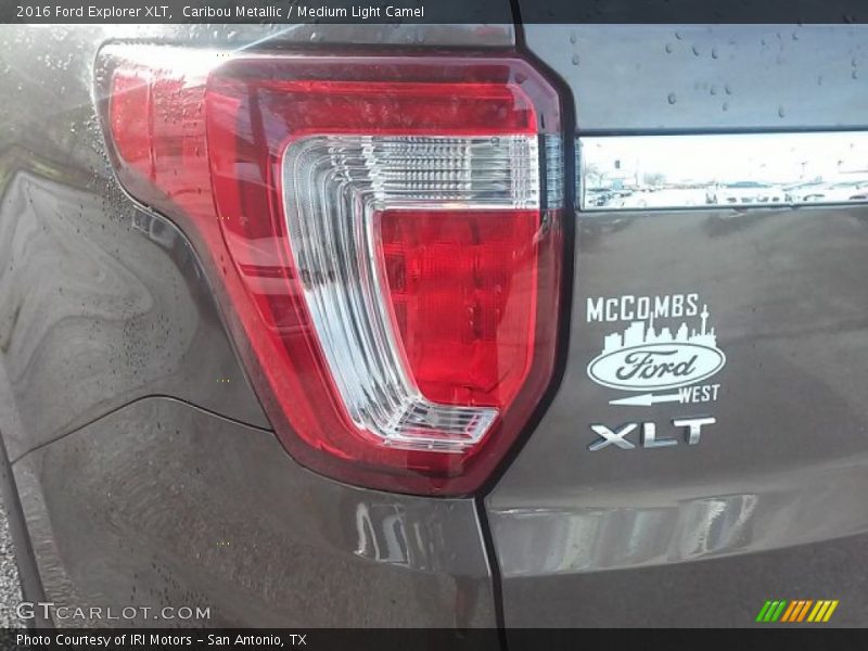 Caribou Metallic / Medium Light Camel 2016 Ford Explorer XLT