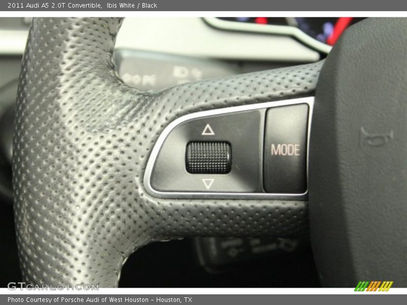 Ibis White / Black 2011 Audi A5 2.0T Convertible