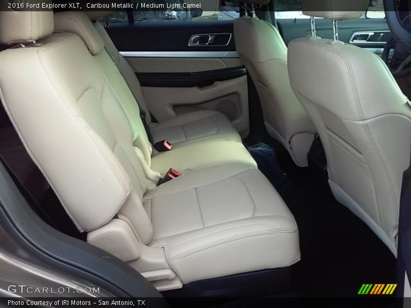Caribou Metallic / Medium Light Camel 2016 Ford Explorer XLT