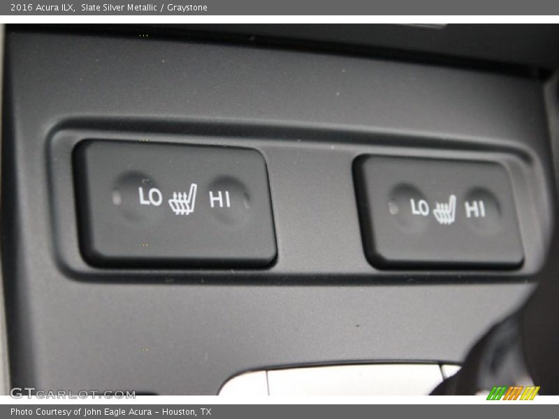 Slate Silver Metallic / Graystone 2016 Acura ILX