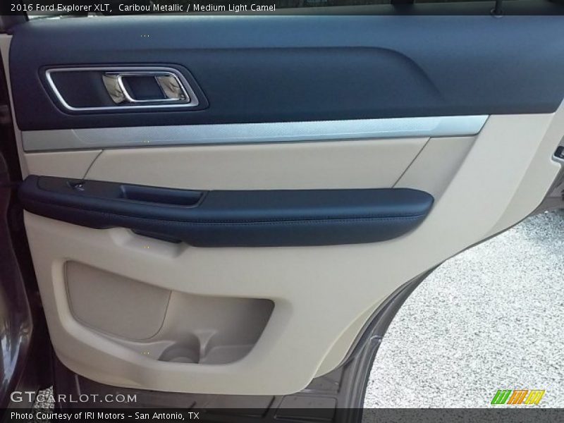 Caribou Metallic / Medium Light Camel 2016 Ford Explorer XLT