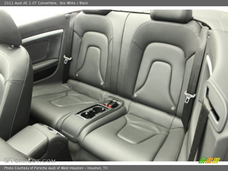 Ibis White / Black 2011 Audi A5 2.0T Convertible
