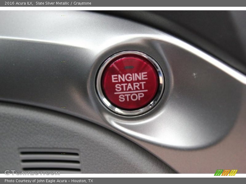 Slate Silver Metallic / Graystone 2016 Acura ILX