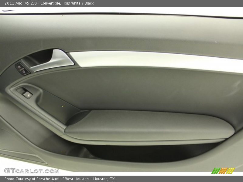 Ibis White / Black 2011 Audi A5 2.0T Convertible