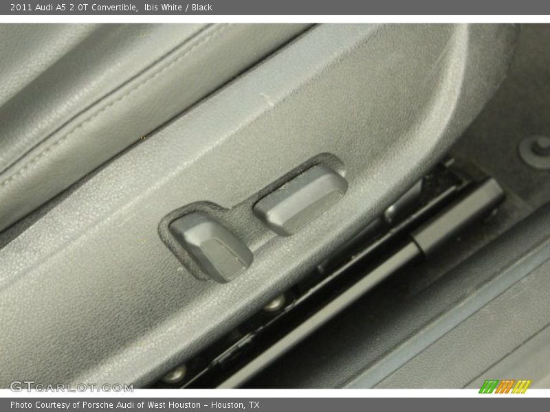 Ibis White / Black 2011 Audi A5 2.0T Convertible