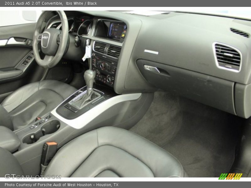 Ibis White / Black 2011 Audi A5 2.0T Convertible