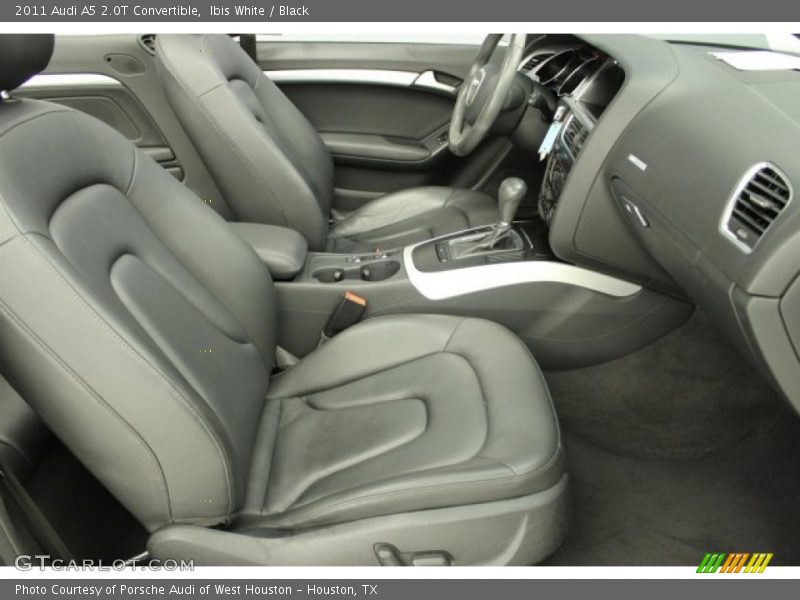 Ibis White / Black 2011 Audi A5 2.0T Convertible