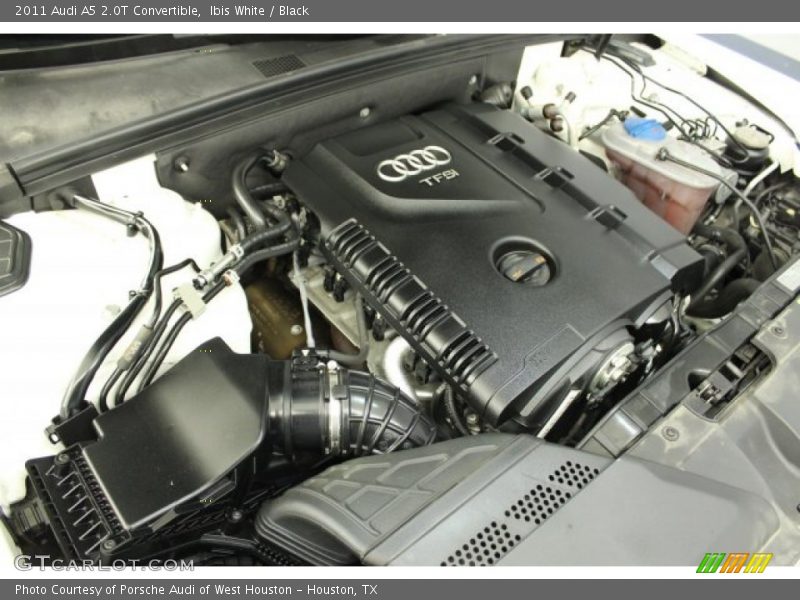 Ibis White / Black 2011 Audi A5 2.0T Convertible