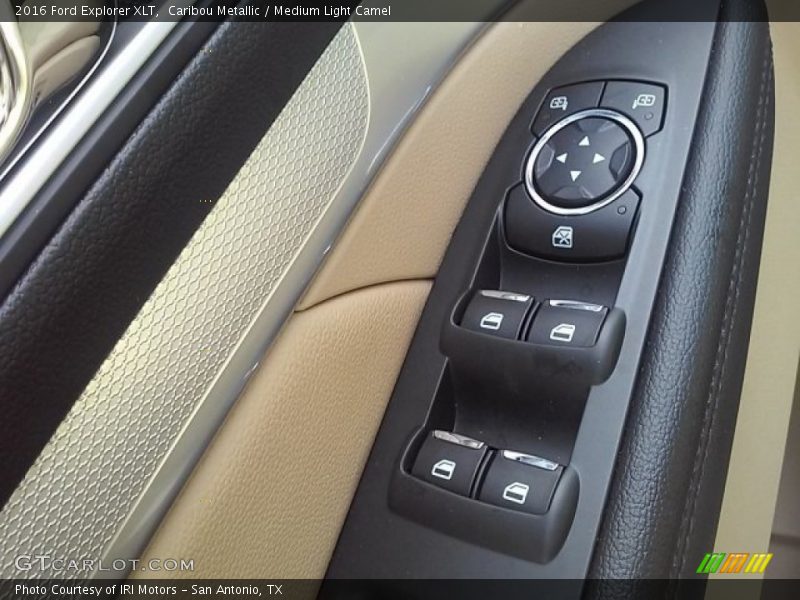 Caribou Metallic / Medium Light Camel 2016 Ford Explorer XLT
