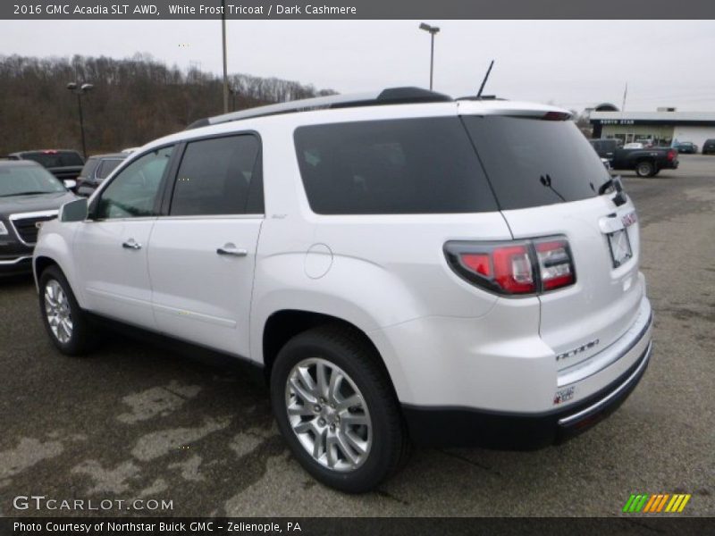  2016 Acadia SLT AWD White Frost Tricoat